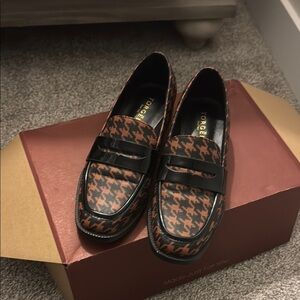 Houndstooth Loafers